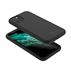 Immagine di Cover silicone nero CELLY LEAF - Apple iPhone 11 Pro LEAF1000BK