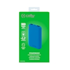 Immagine di Power bank blu 5.000 mah CELLY PBE5000 - Power Bank Energy 5000 mAh [SHOCK] PBE5000BL