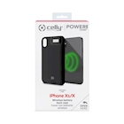 Immagine di Power bank nero 3.000 mah CELLY POWERCASE900 - Power Case Apple iPhone Xs/ iPhone POWERCASE900BK