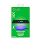 Immagine di Caricabatterie wireless/senza fili blu microusb CELLY WLFASTFEEL - Wireless Charger 10W [FEELING] WL