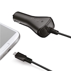 Immagine di Caricabatterie nero CELLY CCMICRO - Micro USB Car Charger 5W CCMICRO