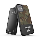 Immagine di Cover tpu + poliuretano nero SUPERDRY SUPERDRY - Apple iPhone 12 Mini 42587