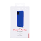 Immagine di Cover silicone blu CELLY FEELING - Apple iPhone 11 Pro Max FEELING1002BL