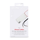 Immagine di Cover tpu trasparente CELLY LACET - Apple iPhone 12 Mini LACET1003BKPK