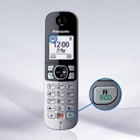 Immagine di Telefono cordless digitale PANASONIC CORDLESS KX-TG6861JTB SEGRETERIA KX-TG6861JTB