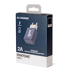 Immagine di Caricabatterie nero PANTONE PANTONE - USB Wall Charger 10W PT-AC1USBN