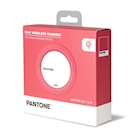 Immagine di Caricabatterie wireless/senza fili rosa microusb PANTONE PANTONE - Wireless Charger 7.5W PT-WC001P