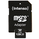 Immagine di Memory Card micro sd xc 128GB INTENSO MICRO SD CLASSE 10 128GB con ADATTATORE 3413491