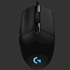 Immagine di Logitech gaming mouse g203 lightsync - mouse - ottica - 6 pulsanti - cablato - USB - nero