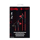 Immagine di Auricolari con filo sì 1 x jack 3,5mm Rosso CELLY CYBERWIRED - Wired Gaming Earphones CYBERWIREDBK