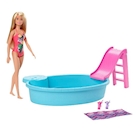 Immagine di MATTEL Barbie Piscina WDoll Blonde GHL91