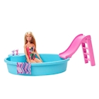 Immagine di MATTEL Barbie Piscina WDoll Blonde GHL91