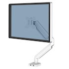 Immagine di Braccio monitor Fellowes singolo, Platinum Series, Bianco, Fino a 32"