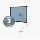 Immagine di Braccio monitor FELLOWES singolo PLATINUM Series colore bianco - fino a 32"