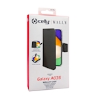 Immagine di Custodia similpelle nero CELLY WALLY - Samsung Galaxy A03s WALLY971