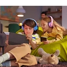 Immagine di Cuffie senza filo Azzurro PHILIPS Cuffie wireless over ear per bambini TAK4206BL/00