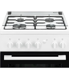 Immagine di Cucina con forno e piano cottura elettrici 56 litri 50 cm bianco ELECTROLUX LKK500000W 943005284