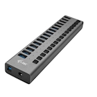 Immagine di USB 3.0 charg 16 port+pw adapt 90w