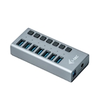 Immagine di USB 3.0 charg 7 port+pw adapt 36w