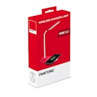 Immagine di Caricabatterie wireless/senza fili rosso microusb PANTONE PANTONE - Wireless Lamp 10W PT-LD001R1