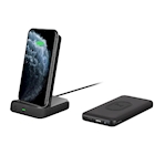 Immagine di Power bank nero 10.000 mah CYGNETT ChargeUp Duo con Dock di ricarica CY3106PBCHE