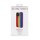 Immagine di Cover silicone rosso CELLY RAINBOW - Apple iPhone 13 RAINBOW1007