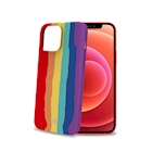 Immagine di Cover silicone rosso CELLY RAINBOW - Apple iPhone 13 RAINBOW1007