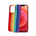 Immagine di Cover silicone rosso CELLY RAINBOW - Apple iPhone 13 Pro Max RAINBOW1009