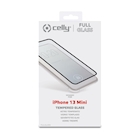 Immagine di Proteggi schermo full glass vetro temperato CELLY FULLGLASS - Apple iPhone 13 Mini FULLGLASS1006BK