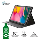 Immagine di Cover super pet nero TRUST PRIMO CUSTODIA FOLIO ECO PER TABLET DA 10 POLLICI 24214