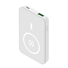 Immagine di Power bank bianco 5.000 mah CELLY MAGPB5000 - Wireless Power Bank 5000 mAh MAGPB5000WH