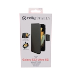 Immagine di Custodia similpelle nero CELLY WALLY - Samsung Galaxy S22 Ultra 5G/ S22 Ultra 5G WALLY1012