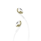 Immagine di Auricolari con filo champagne JBL Tune 205 Gold JBLT205CGD