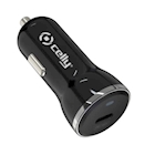 Immagine di Caricabatterie Nero CELLY RTGCC20W - USB-C Car Charger 20W [READY TECH GO] RTGCC20WBK