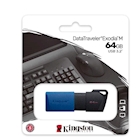 Immagine di Memory Card KINGSTON Kingston - DataTraveler Exodia M (Black + Blue) 64 DTXM/64GB