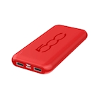 Immagine di Power bank rosso 5.000 mah CELLY POWERBANK500 - Power Bank 10000 mAh [500 COLLECTIO POWERBANK500RD