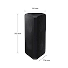 Immagine di Sound tower 500 Nero SAMSUNG Sound Tower MX-ST40B/ZF MX-ST40B/ZF