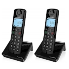 Immagine di Telefono cordless digitale ALCATEL ALCATEL S280 DUO BLACK ATL1425376