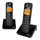 Immagine di Telefono cordless digitale ALCATEL ALCATEL S280 DUO BLACK ATL1425376