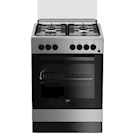 Immagine di Cucina con forno a gas e piano elettrico 66 litri 60 cm Grigio BEKO FSE62110DX 7737488635_