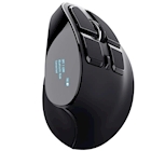 Immagine di Mouse verticale wireless ergonomico ricaricabile con display digitale TRUST VOXX