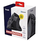 Immagine di Mouse verticale wireless ergonomico ricaricabile con display digitale TRUST VOXX