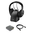 Immagine di Cuffie senza filo Nero SENNHEISER RS120W Cuffia Wireless per TV con convertitore DAC RS120IISEC