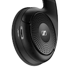 Immagine di Cuffie senza filo Nero SENNHEISER RS120W Cuffia Wireless per TV con convertitore DAC RS120IISEC