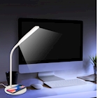 Immagine di Caricabatterie wireless/senza fili Bianco microusb CELLY WLLIGHT10W - Led Lamp with Wireless Charger