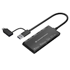 Immagine di 7-in-1 USB 3.0 card reader usb-a/c