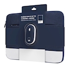 Immagine di Accessori notebook poliestere / pu Blu PANTONE PANTONE - Bundle PC Sleeve up to 15.6'' + Mouse [I PT