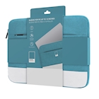 Immagine di Accessori notebook poliestere / pu Azzurro PANTONE PANTONE - Sleeve for PC up to 16'' [IT COLLECTION