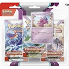 Immagine di Gioco di società POKEMON Pokè©mon - Blister 3 Bustine + 1 Card - Scarlatto PK60333-I