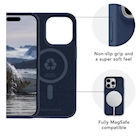 Immagine di Cover silicone Blu DBRAMANTE 1928 Monaco - iPhone 15 Plus - Pacific Blue MO67PABL1847